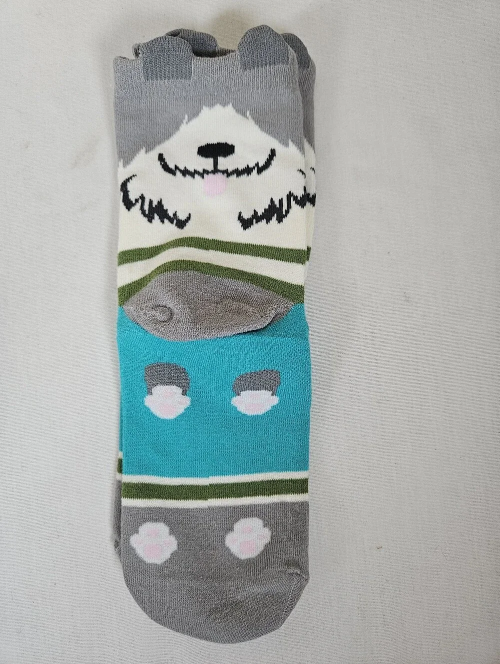 Dog Lover Novelty Crew Socks Set of 5 Pairs NWT Cute Puppy Animal Socks